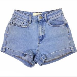 PACSUN | High Rise Mom Jean Shorts